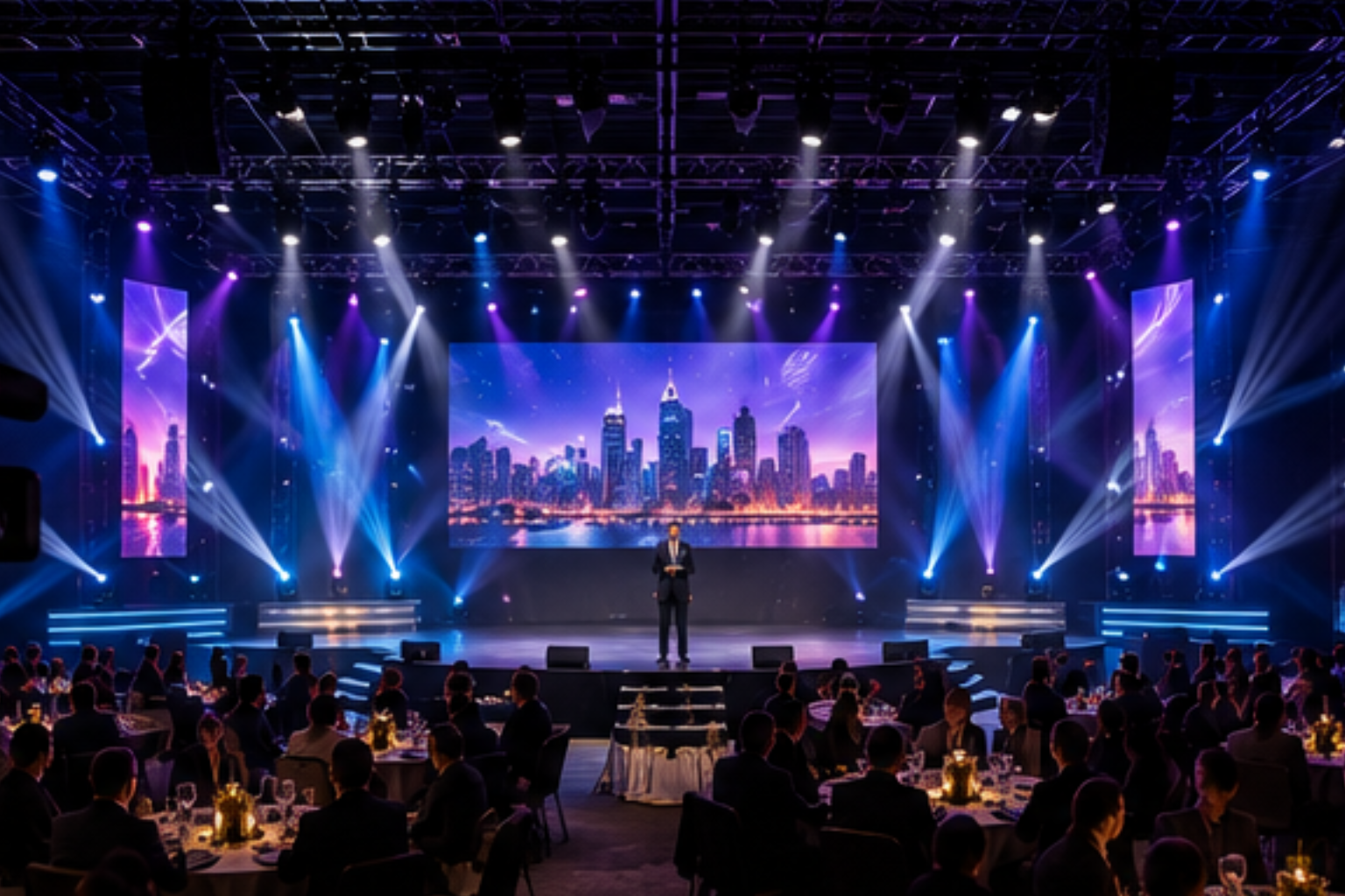 ASTRALINX Live Staging Production Management Center and Master Audio Control Surface